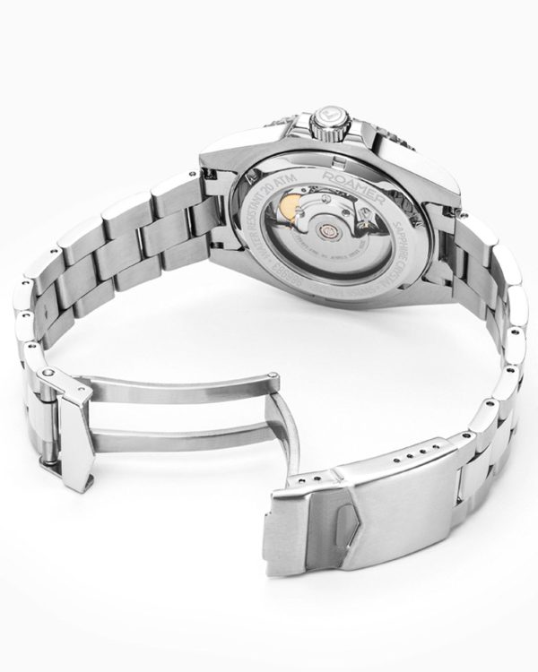 Premier 42 mm Automatic Three-Hand Date Blue Sunray Dial Silver Bracel