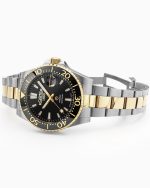 Premier 42 mm Automatic Three-Hand Date Black Sunray Dial Two-Tone Bra