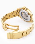 Premier 42 mm Automatic Three-Hand Date Black Dial Gold Bracelet Sapph