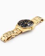 Premier 42 mm Automatic Three-Hand Date Black Dial Gold Bracelet Sapph