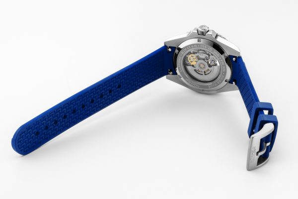 Premier Skeleton 42 mm Automatic Three-Hand Blue Dial Silver Bracelet