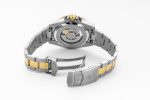 Premier Skeleton 42 mm Automatic Three-Hand Black Dial Two-Tone Bracel