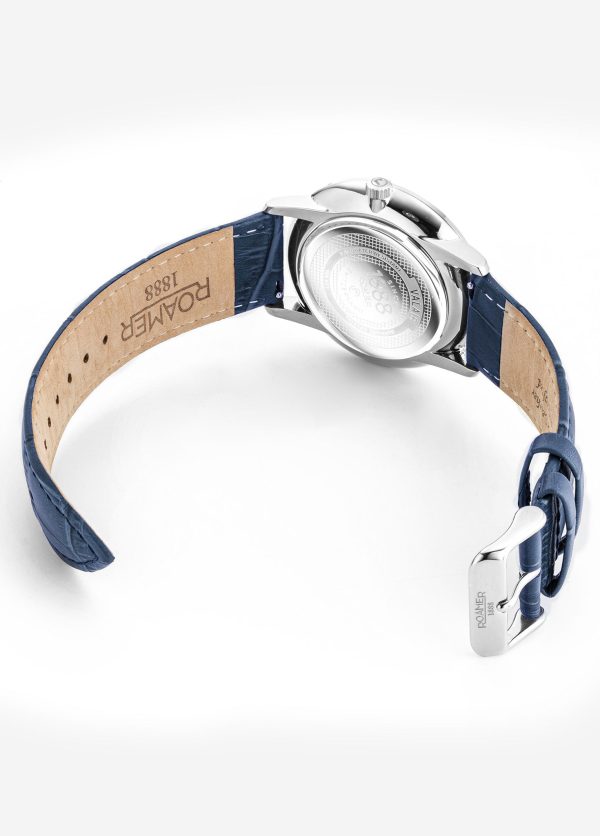 Valais Gents Interchangeable Box Set 42mm Quartz Three-Hand Date Blue