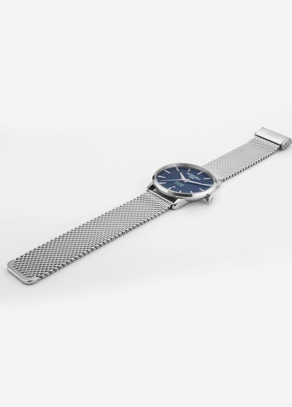 Valais Gents Interchangeable Box Set 42mm Quartz Three-Hand Date Blue