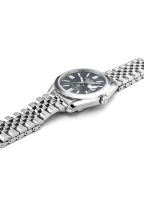 Montalbano Gents 41.5mm Automatic Three-Hand Date Grey Sunray Dial Sil