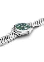 Montalbano Gents 41.5mm Automatic Three-Hand Date Green Sunray Dial Si