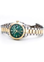 Montalbano Ladies 31mm Automatic Three-Hand Date Green MOP Dial Two-To